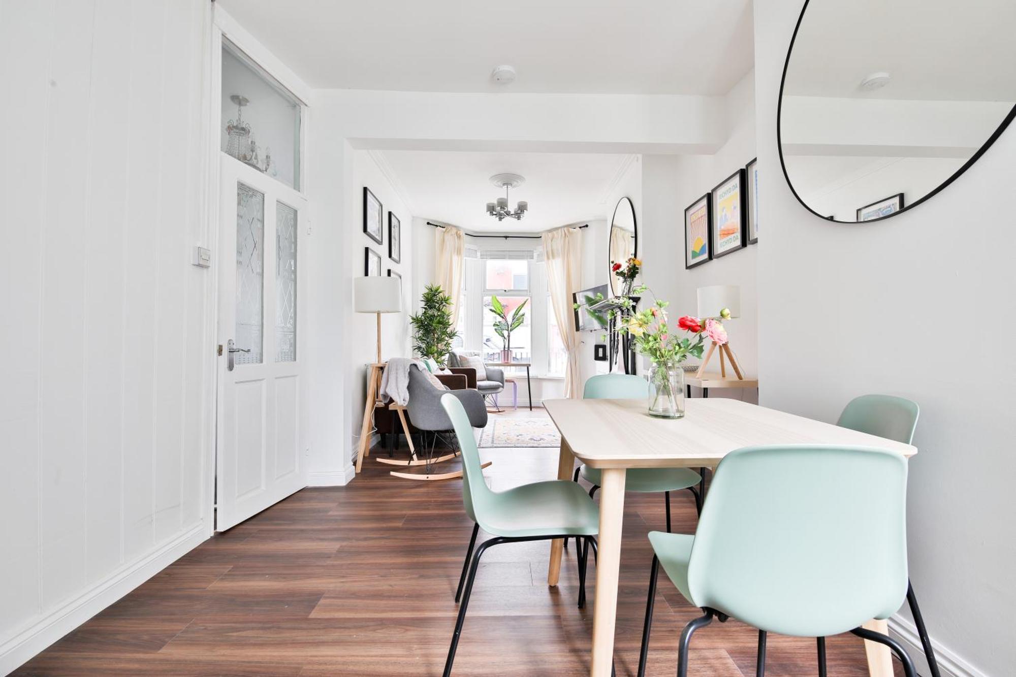 Fresh Cardiff Bay 2 Bedroom House- 3 Tv'S Luaran gambar