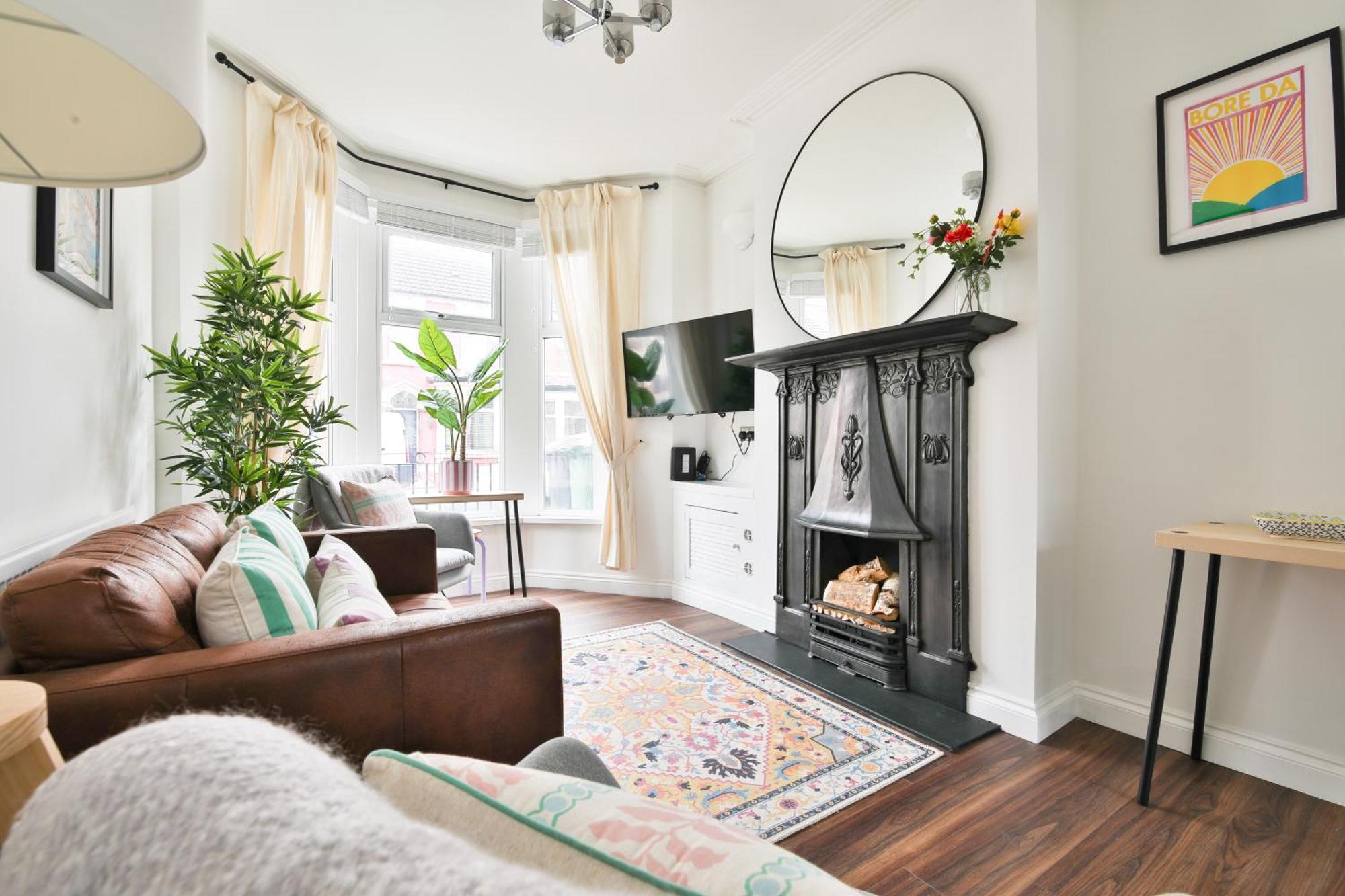 Fresh Cardiff Bay 2 Bedroom House- 3 Tv'S Luaran gambar
