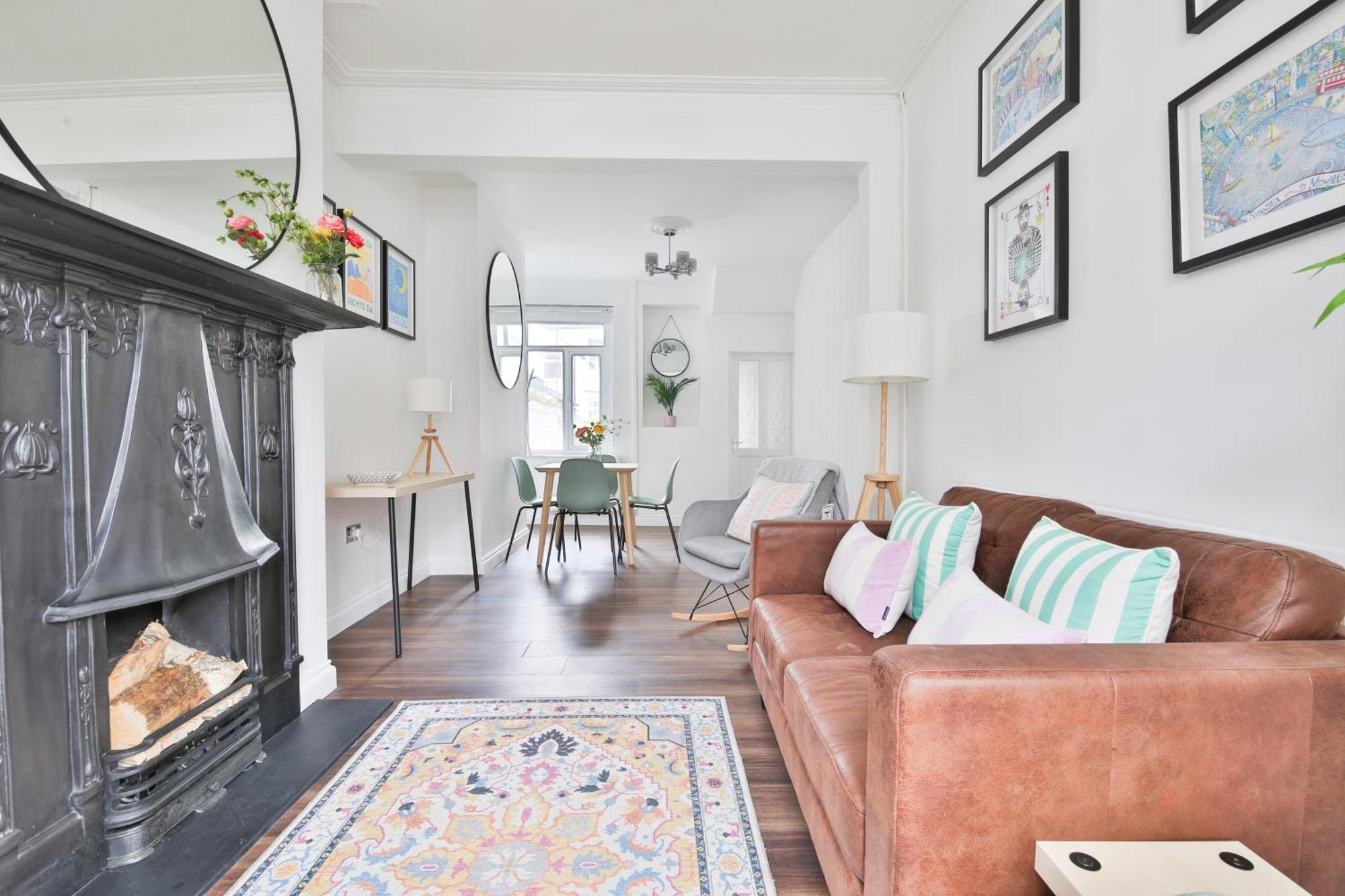 Fresh Cardiff Bay 2 Bedroom House- 3 Tv'S Luaran gambar