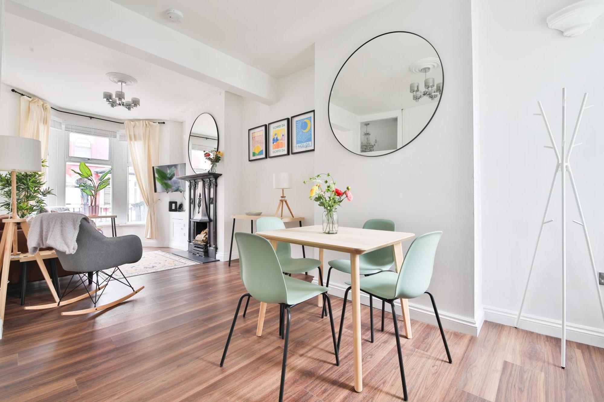 Fresh Cardiff Bay 2 Bedroom House- 3 Tv'S Luaran gambar